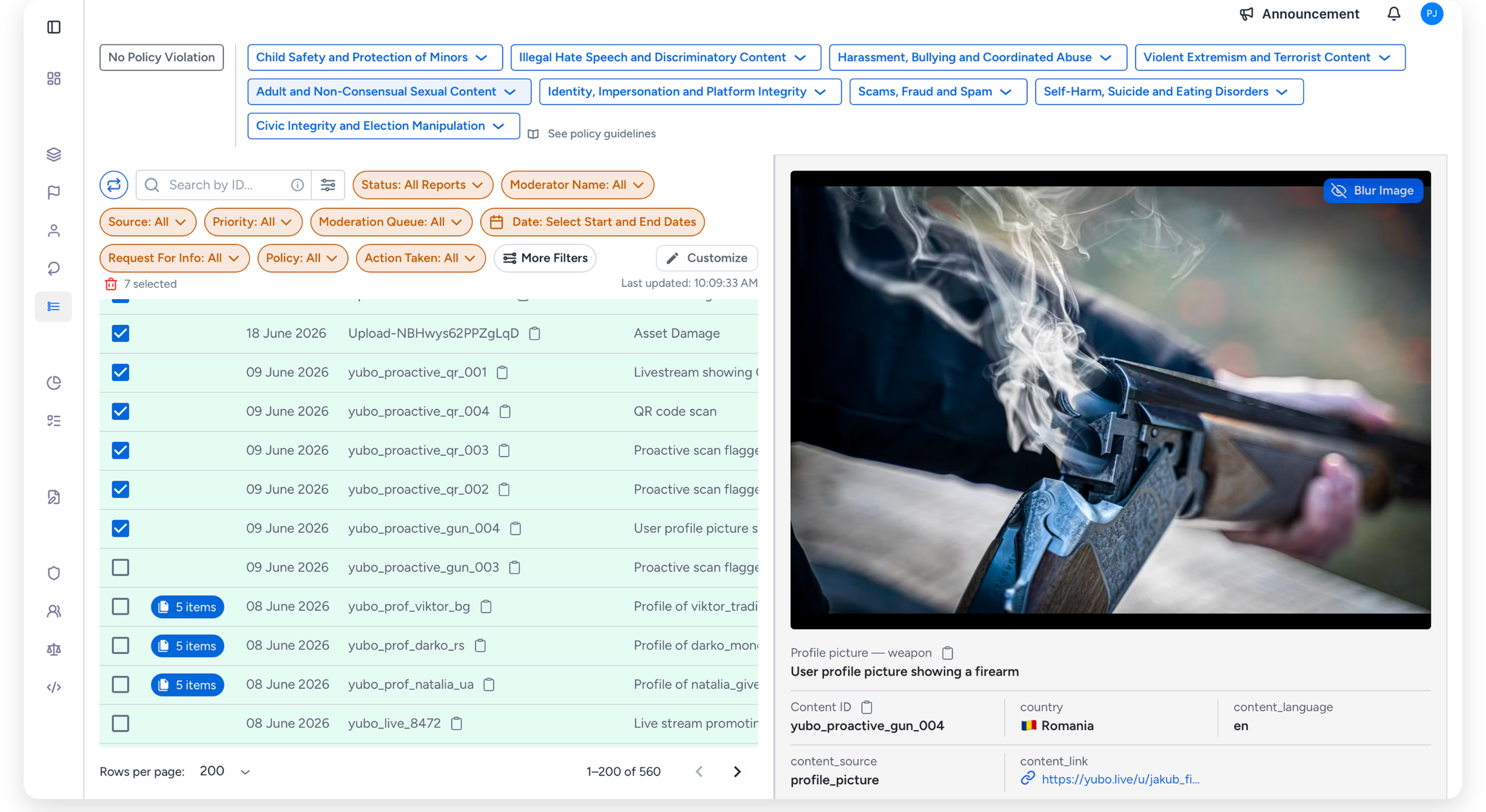 Nima - proactive detection and routing